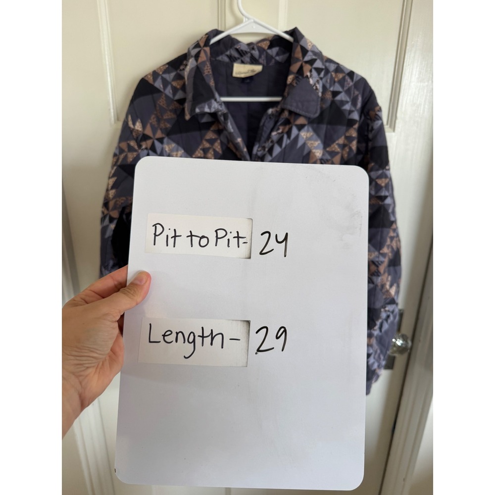 Universal Thread patchwork quilted jacket size large - Picture 8 of 8